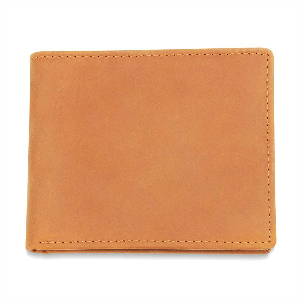 Graphic Leather Wallet