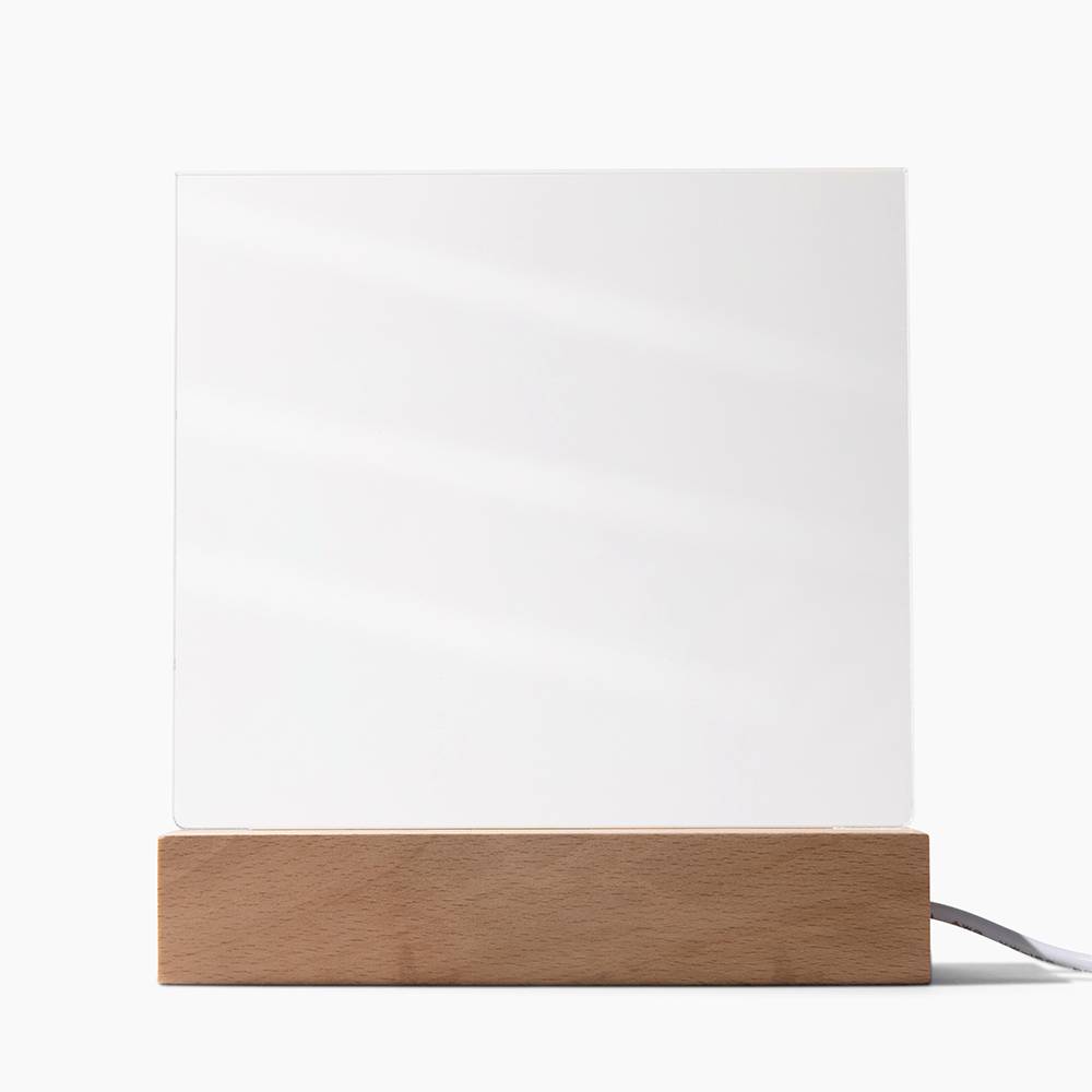 Acrylic Square Plaque
